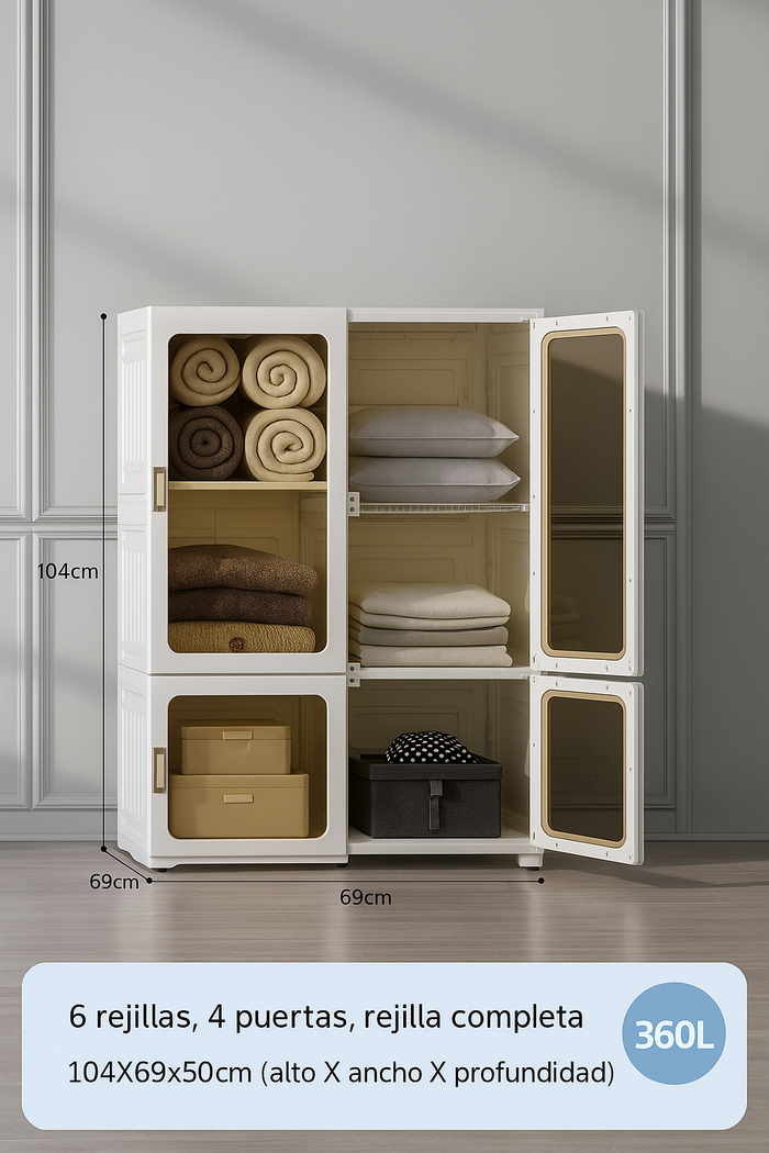 FoldyLux™ Closet Modular Inteligente: Compra 1 y llévate 2