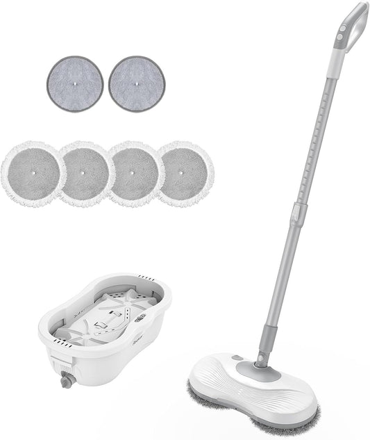 Mopa Eléctrica con Spray Automático + Repuestos de Regalo